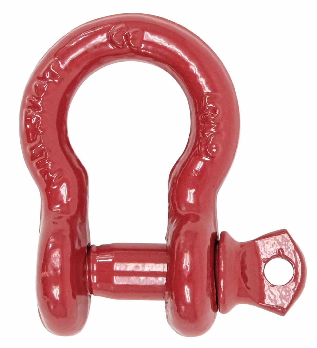 5/16" Anchor Shackle Forged Carbon Steel w/Alloy Screw Pin WLL 0.75 Ton (1,500 Lbs.) | Double Rust Protection Heavy Duty D Ring Shackle for Towing, Rigging & Vehicle Recovery (10 Pack)