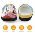 thumbnail image 5 of Tiny Toons Looniversity Cartoon Soft Plush Slippers for Boys Girls Winter Warm Cotton Slippers with Rubber Sole Non-Slip Kid's Slip on Shoes Fluffy House Slippers For Indoor And Outdoor, 5 of 8