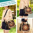 thumbnail image 5 of Boho Pattern Cooler Bag Lunch Bag Soft Cooler Cooling Tote Insulated Lunch Box for Adult Men Women, 5 of 6