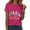 Hot Pink, variant on Women Christmas Shirts Merry and Bright T-Shirts Christmas Tree Shirts Merry Christmas Funny Graphic Tee Tops Christmas Tshirts Shirts for Women (Orange,S)