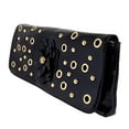 thumbnail image 3 of Faux Leather Crossbody Bag for Women Rivets Shoulder Purse Clutch, 3 of 9