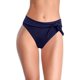 thumbnail image 2 of Nudo de Corbata para Mujer Delantero de Cintura Alta Fondo de Bikini azul profundo G azul profundo G Xishao ropa, 2 of 2