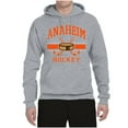 thumbnail image 2 of Wild Bobby City of Anaheim Hockey Fantasy Fan Sports Unisex Hoodie Sweatshirt, Heather Grey, 3X-Large, 2 of 5