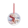 thumbnail image 2 of Xihbxyly Delicado Colgante de Árbol de Navidad, Diseño de Arte En Hierro, Decoración Navideña, Adorno Navideño Creativo, Material de Hierro Seguro, 8 Cm de Diámetro, 2 of 3