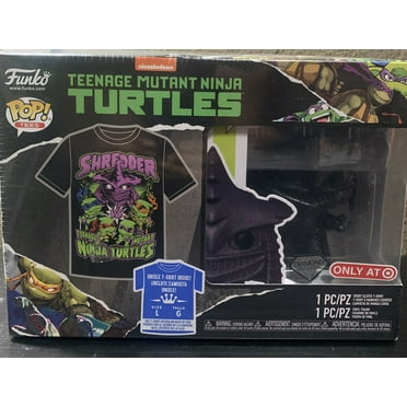 Funko POP! and Tee Teenage Mutant Ninja Turtles Shredder #1138 [Diamond Collection] with Size Large T-Shirt Collectors Box Exclusive