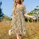 thumbnail image 4 of Vestido de manga corta del Día de los Muertos, vestidos de fiesta, ropa de mujer, vestidos de fiesta elegantes para mujer 2025, vestido, 4 of 7