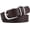 Coffee-colored, variant on Women's Leather Trendy Waist Belt Snake Skin/leopard Belt Silver Buckle Y2k Elegant for Jeans Dress Belts
