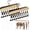 Wood*2, variant on Wooden Closet Organizer with 10 Clips, Space-Saving Hanger for Hats Socks Scarves Pants, 360° Rotating Hook, Multifunctional Storage for Bedroom Entryway