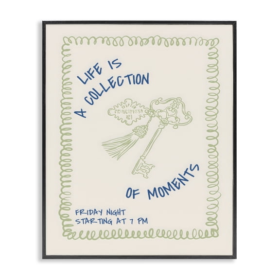 Stupell Industries A Collection of Moments Black Framed Giclee Art, design by The Prints Vibe