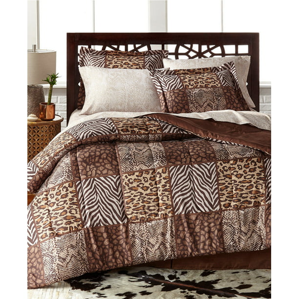Twin Comforter Set, Zebra Print Twin Bed In A Bag