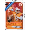 thumbnail image 3 of NFL Tampa Bay Buccaneers - Baker Mayfield 24 Wall Poster with Push Pins, 14.725" x 22.375", 3 of 4