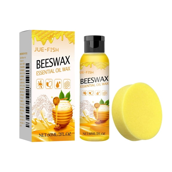 Beeswax Mahogany Furniture Polishing Wax, Brightening, Anti-Crack, Solid Wood Floor Care, 16 oz