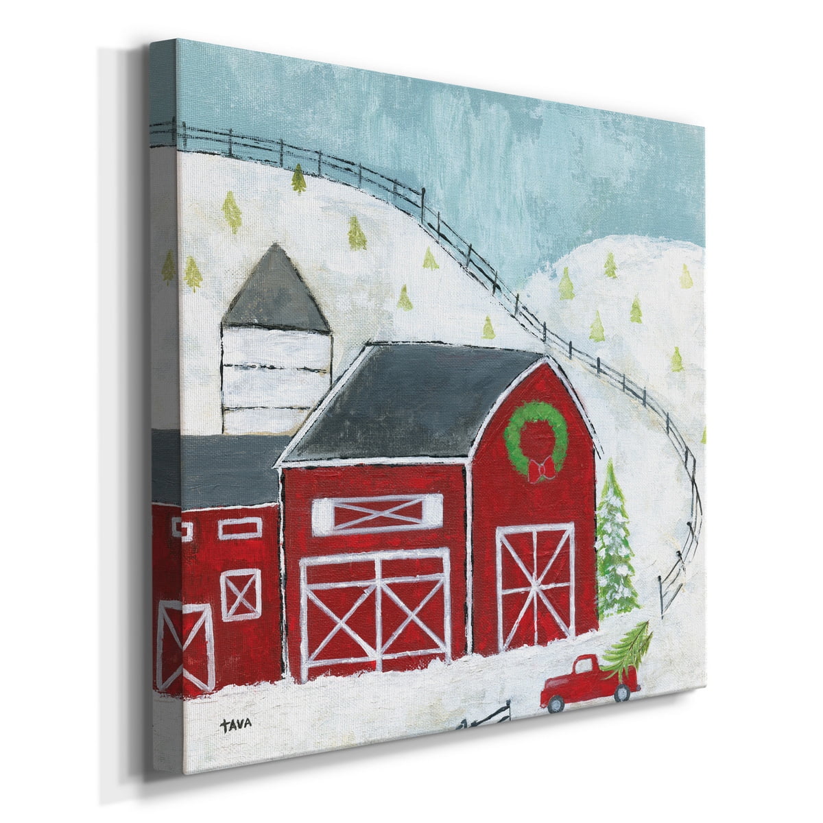 Joy Ornament - Premium Gallery Wrapped Canvas - Ready to Hang