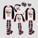 thumbnail image 3 of Pijamas familiares a juego de Navidad, conjunto de pijamas de Dachshund a través de la nieve, Tops de reno, pantalones, 2023, 3 of 4