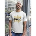 thumbnail image 2 of Cinco De Mayo With Sombrero T-Shirt Men -Image by Shutterstock, Male x-Large, 2 of 4