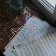 thumbnail image 4 of Raindrops 2 Pcs Metal Music Page Holder Simple Design Rose Gold for Musicians and Pianists, 4 of 8