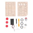 thumbnail image 2 of Kozecal Electric Wooden Gliding Aircraft,Assemble Toy Set,Electric Wooden Gliding Aircraft Handmade DIY Model Assembly Toys For Children's Science Experiments, 2 of 8