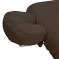 thumbnail image 6 of Spa Massage Table Poly Cotton Sheets 3 Pieces Full Set Resistant to Wrinkling, Chocolate, 6 of 7