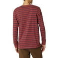 thumbnail image 2 of Chaps Men's Long Sleeve Striped Slub Jersey Henley -Sizes XS up to 4XB, 2 of 3