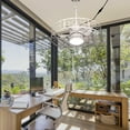thumbnail image 3 of Bella Depot 20" Outdoor Plug Ceiling Fan 6-Speed Reversible with Dimmable Light and Remote Control, 3 of 11