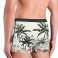 thumbnail image 4 of Kdxio Men's Boxer Briefs with Flamingo Palm Trees Print - Comfortable and Breathable Underwear for Everyday Wear, 4 of 7