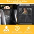 thumbnail image 7 of Petfield Dog Car Backseat Barrier, Universal Mesh Pet Divider with 2 Mesh Windows, Easy Install Adjustable Pet Fence for All Cars, SUVs, Trucks, 7 of 7