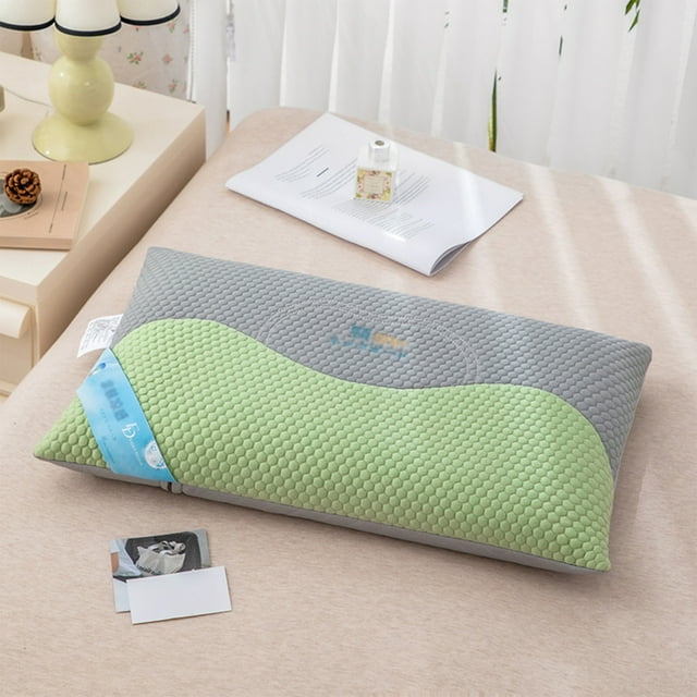 Feltree Cooling Buckwheat Chaff Orthopedic Pillow, Aromatherapy Tea Stem Infused Neck Support Cushion