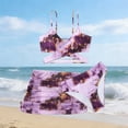 thumbnail image 1 of SUYIDA Girls Tankini Swimsuits 7-8 Ruched Side Bikini Set Adjustable Straps Girls Tankini Swimsuit 3 Piece Color Block Girls Bathing Suit&nbsp;size 12, 1 of 4