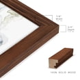 thumbnail image 2 of Organic Interlace I -Framed Print w/glass-Chestnut, 2 of 7