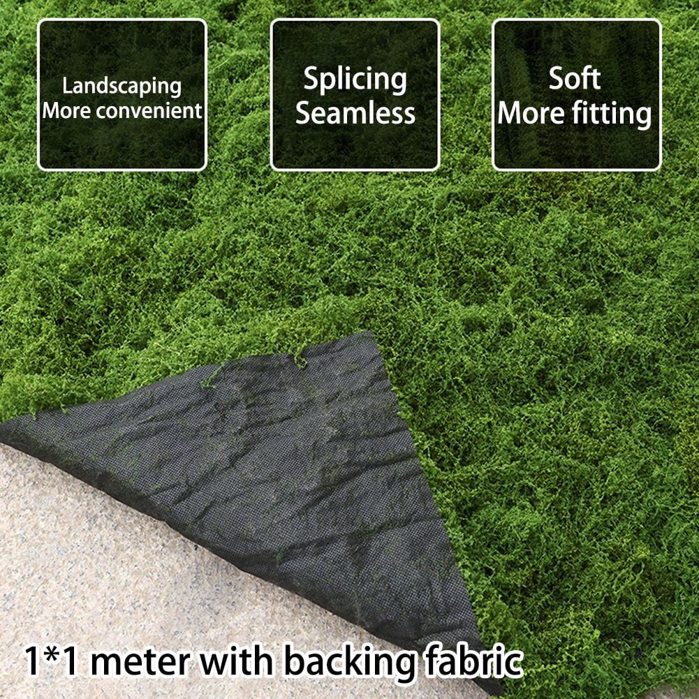 Simulation Of Moss Filamentous Moss Lawn Fake Moss Layout Lawn Bonsai Potted