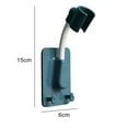 thumbnail image 2 of Shower Head Handset Holder Wall Mounted Drill-Free Adhesive Shower Head Holder Adjustable Wall Attachable Shower Head Holder Bathroom Vacuum Suction Bracket, 2 of 10