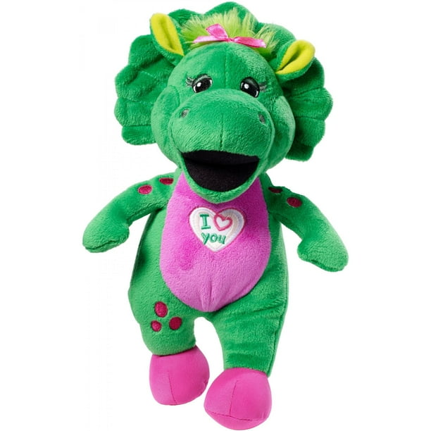Barney I Love You Baby Bop 10 Inch Plush Figure With Song Walmart Com Walmart Com