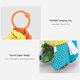 thumbnail image 5 of Juguetes de piscina, juguetes para bebés, juguetes para niños pequeños, juguete de actividad para bebés y mordedor con sonajero multisensorial, texturas y sonido de arrugas, animales de peluche de pap, 5 of 9