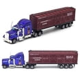 thumbnail image 3 of KGOTA 1:65 Diecast Simulation Alloy Car Carrier Truck Model Kid Classic Vehicle Toys, 3 of 6