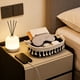 thumbnail image 5 of Yunuuuoa Macrame Storage Basket Woven Rope Decorative Organizer for Bathroom Counter Desk Bedroom Cosmetics Makeup Perfume Toilet Paper Holder Boho Home Decor, 5 of 6