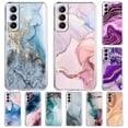 thumbnail image 2 of Fundas de silicona para Samsung Galaxy S21 Ultra S20 FE S10 Plus S9 S8 Note 20 10 funda suave Tpu acuarela mármol cubierta del teléfono Tan Jianjun unisex, 2 of 2