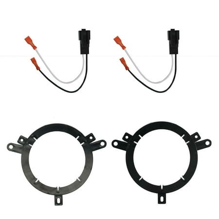 Metra - Combo Speaker Mounting Kit for Select Chrysler 1995-2006 Vehicles - Black