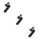 thumbnail image 3 of Qarigey Retro Narrow Tie Skinny Necktie Slim Pull Matching Rope Tie Smooth Full Neckwear Convenient for Bridegroom Party Dress Type1 NO1, 3 of 6