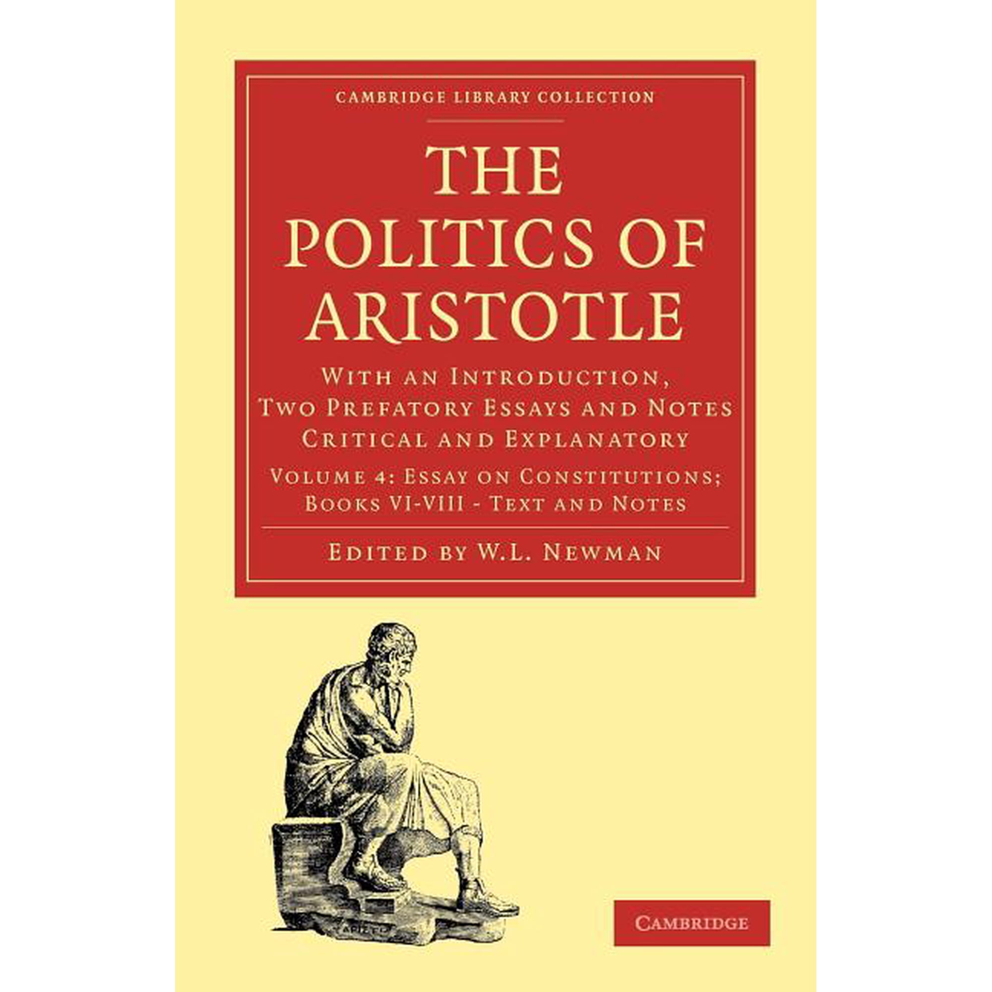 Politics of Aristotle - Volume 4 (Paperback)