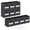 Black-11", variant on Fabric Cube Storage Baskets Dark pink 11" Set of 10