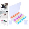 thumbnail image 2 of Caja de Bobina con 25 Bobinas + 2 Bobinas para de Coser Floss Bossins - Multicolor Sunnimix Bobinas para máquinas de coser, 2 of 8