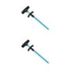 thumbnail image 1 of Advancent Extractor de anzuelos de pesca, mango en T, Extractor de pescado Manual profesional, separador de extracción de aparejos de mano para ahorrar Azul 2piezas Advancent CBP489480, 1 of 6
