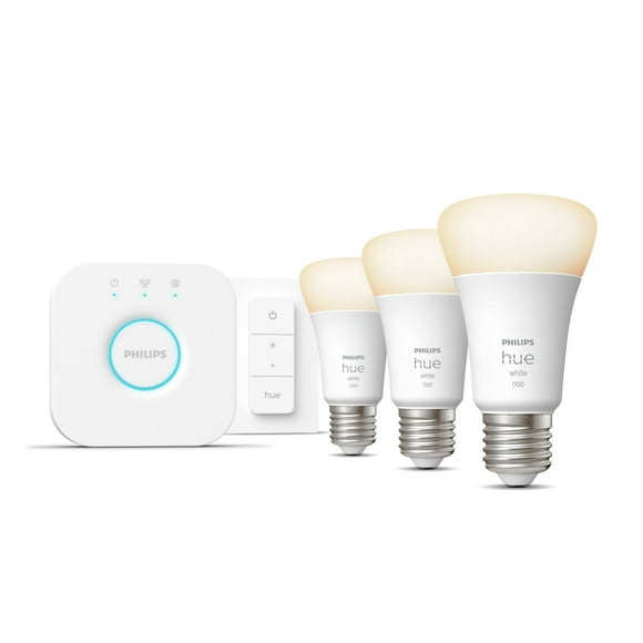 Philips Hue White E27 3er Starter Set inkl DS 3x1050lm 75W