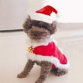 thumbnail image 2 of Christmas Costumes for Cats Small Dogs, Cat Reindeer Antlers Headband with Xmas Scarf, Adjustable Doggie Reindeer Hat Santa Scarf, Kitten Christmas Outfit Cosplay, 2 of 6