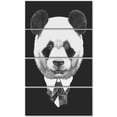 thumbnail image 2 of Funny Panda en Costume et Cravate - Impression sur Toile Animal, 2 of 3