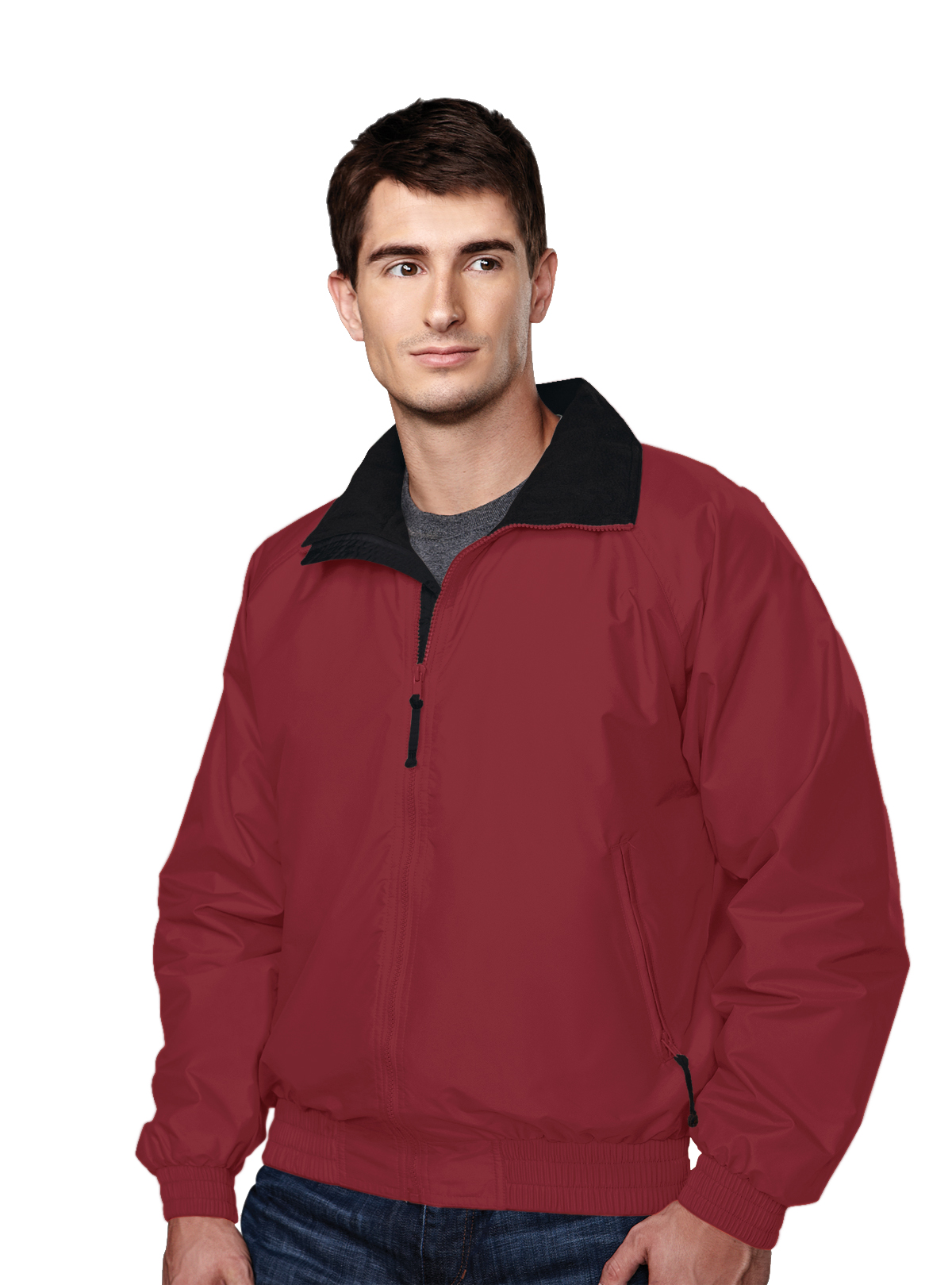 tri mountain nylon jacket