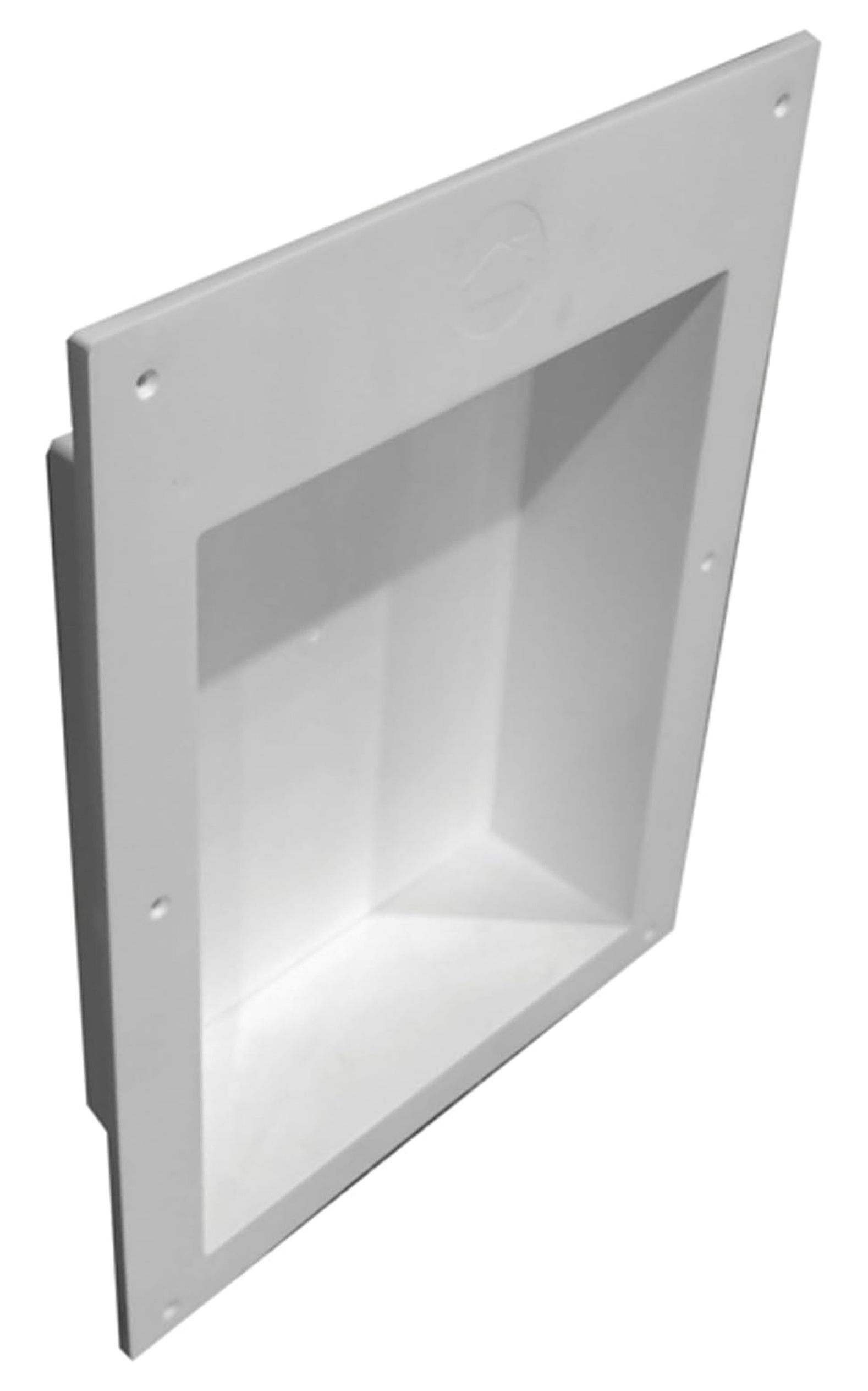 Saf-T-Duct Dryer Outlet Box, white