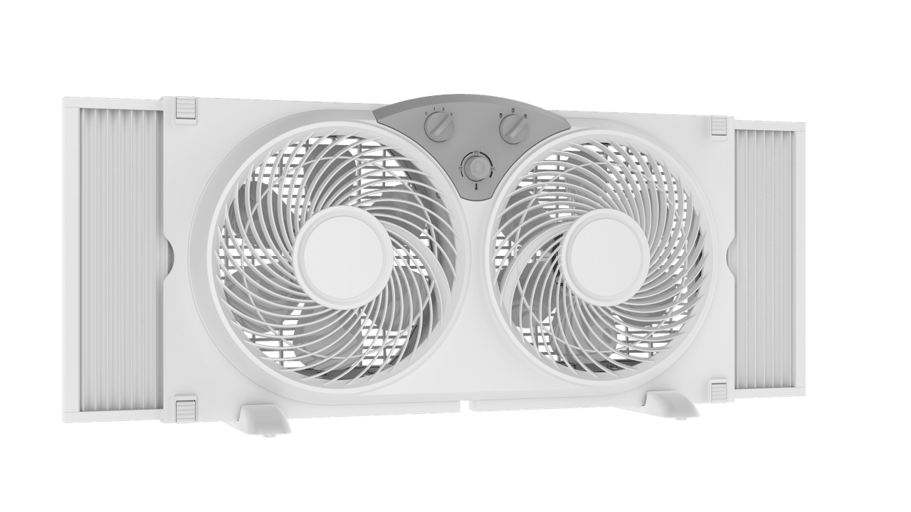 MAINSTAYS Twin Window Fan