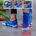 thumbnail image 5 of Men's Wide Toe Box Water Shoes, Quick-Dry Barefoot Aqua Shoes, Breathable Hiking and Camping Sneakers, Elastic No-Tie Walking Shoes for Trekking, Beach, Swimming and Outdoor Sports, 5 of 9
