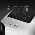 thumbnail image 2 of Pc gamer Yeyian YPA-AB1400B-560P241M AMD Ryzen 5 5500, RTX 5060 8GB, 16GB DDR4 3200MHz, 240GB SATA 2.5” SSD, 1TB HDD 3.5”, H610, 650w 80+ Gold, 2 of 5